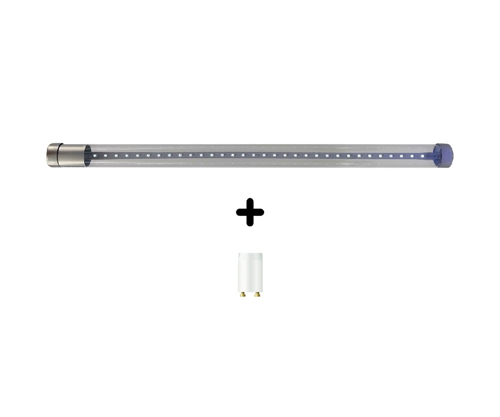 [LED7W8AAE+STRALES] UVA Tube, LED 7W, 43cm