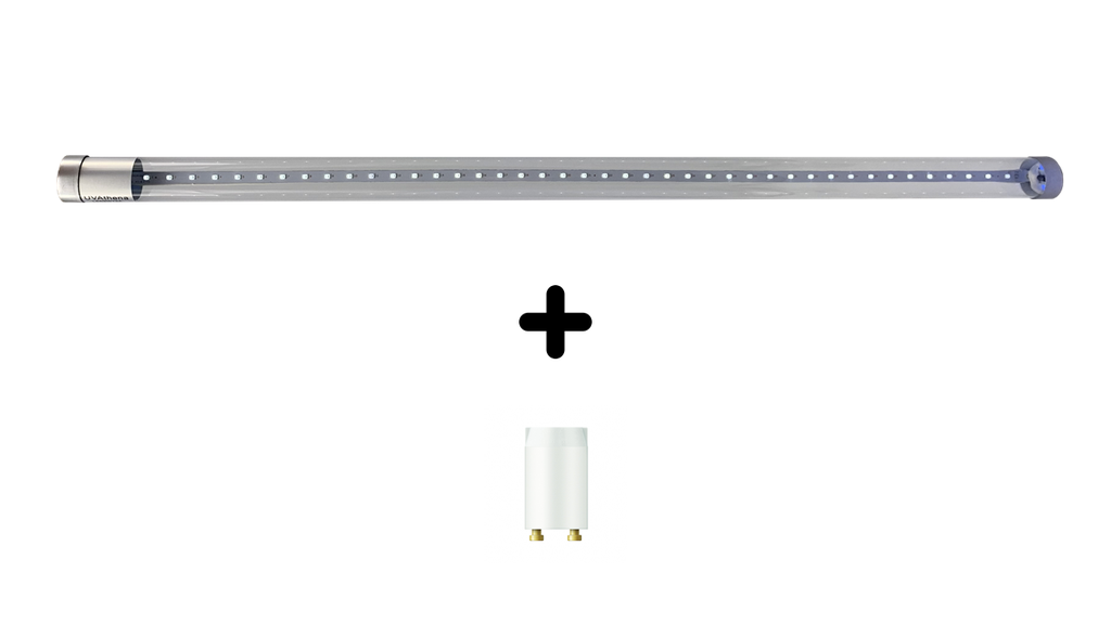 [LED9WT8AAE+STRALES] UVA Tube, LED 9W, 59cm